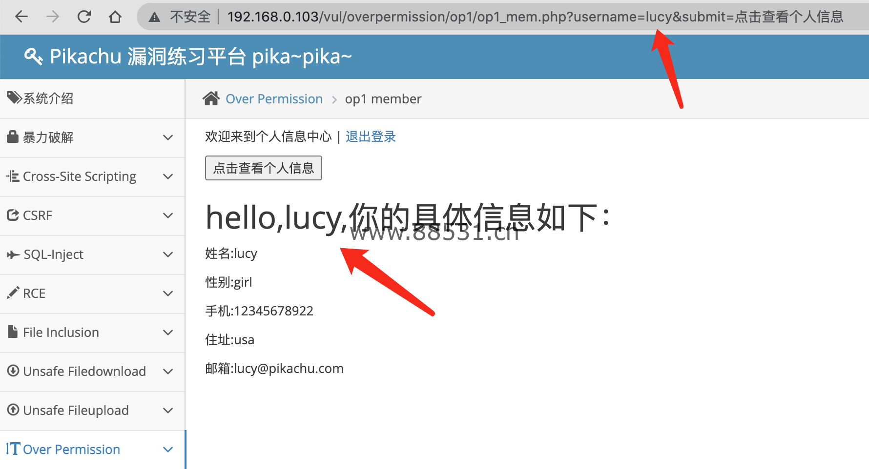 Pikachu靶场通关记录(详细)