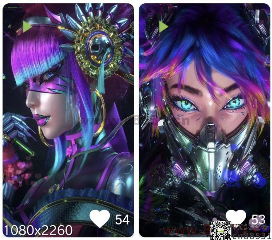 超炫酷的动态3D墙纸软件Wave Live Wallpapers_6.0.92