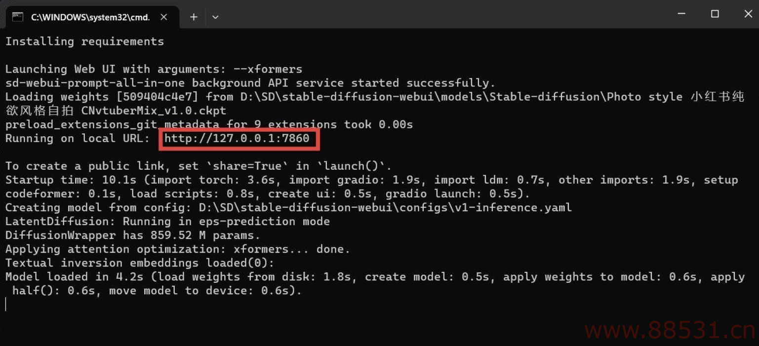 AI绘画分逼不花快速安装部署Stable Diffusion-SD_install4CN