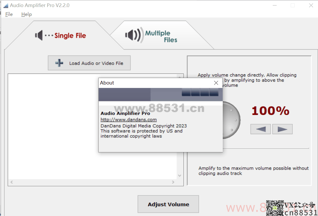 音频音量放大工具Audio Amplifier Pro V2.2.0