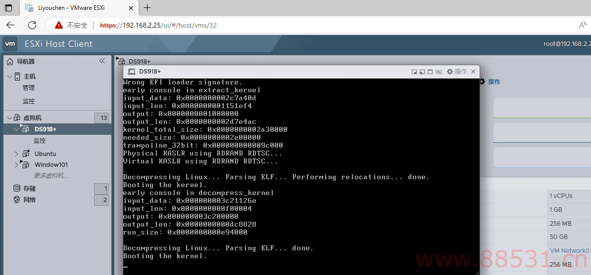 VMware&#038;ESXI虚拟机黑群晖7.2 正式版 (懒人包)