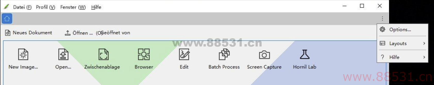 一款mini版的ps软件，Hornil StylePix 3.0.7.0，安装包只有20MB