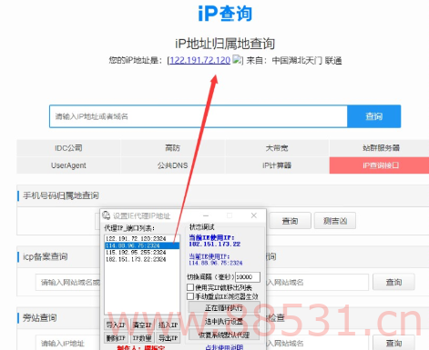 设置IE代理地址工具