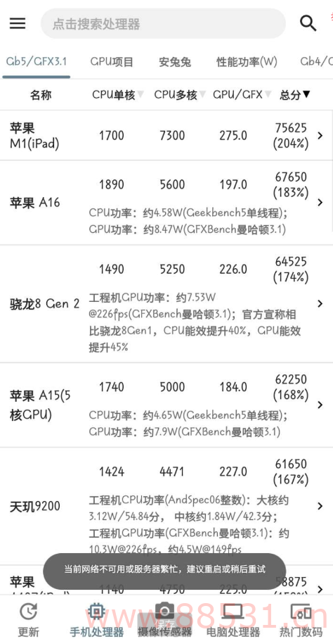 手机性能排行5.0买手机必备工具