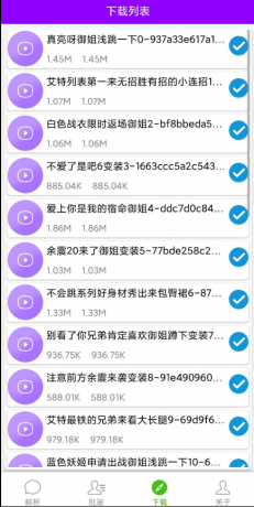 视频一键解析 支持百十个平台的视频解析