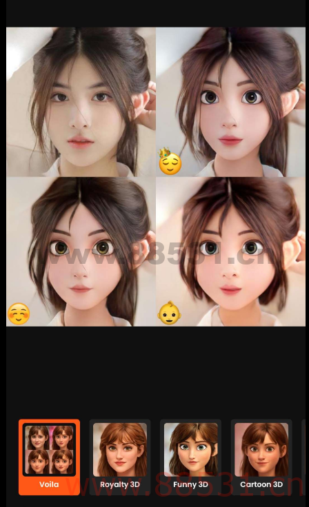 图片一键制作 动漫、素描、3D等