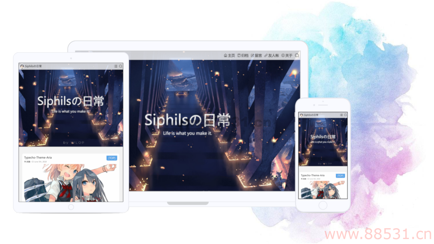 Aria 主题一一 typecho 主题书写自己的篇章最新版 Aria主题一一typecho主题书写自己的篇章最新版