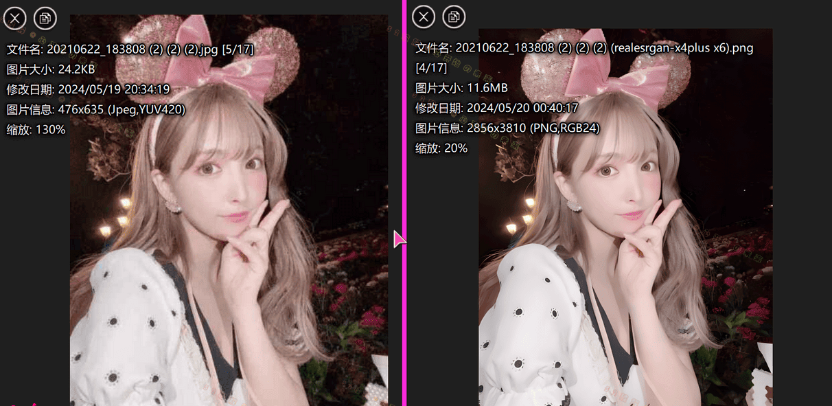 跨平台实用 AI 图片放大工具 real esrgan-gui v0.2.5 跨平台实用AI图片放大工具 real esrgan-gui v0.2.5