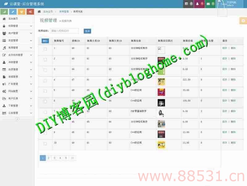 THINKPHP内核二次开发版仿网易云课堂完整版在线视频教育培训系统源码