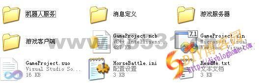 百人跑马(机器人+控制)游戏组件源码下载