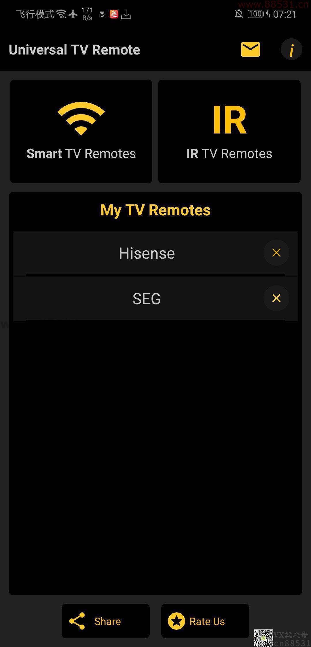 通用遥控器(8.7mb)Universal TV Remote Control v2.1.6