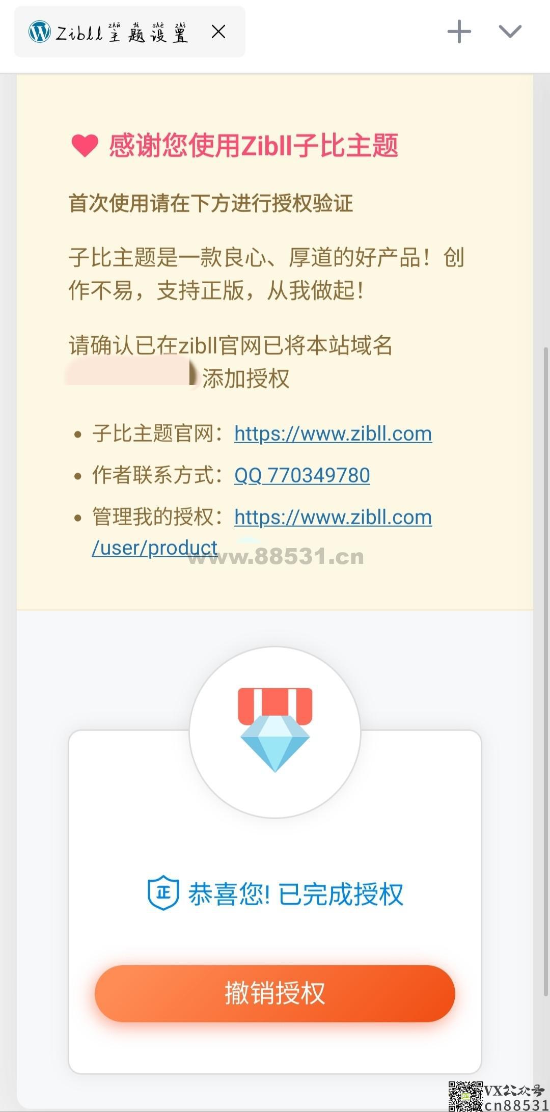 子比主题7.6绕授权源码