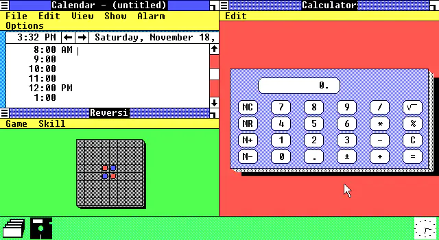 Microsoft Windows 1.01 - 配件