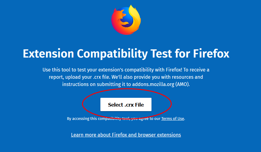 在Firefox上使用Chrome的crx扩展程序
