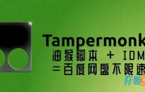 油猴脚本/IDM教程：不限速下载百度网盘文件方法教程更新