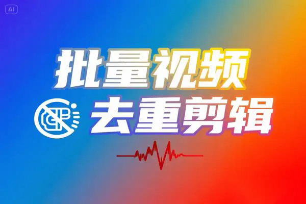 25年5月最新 免费全能本地批量视频去重剪辑工具无水印解析＋GPU加速 VizCut.2.0高级版