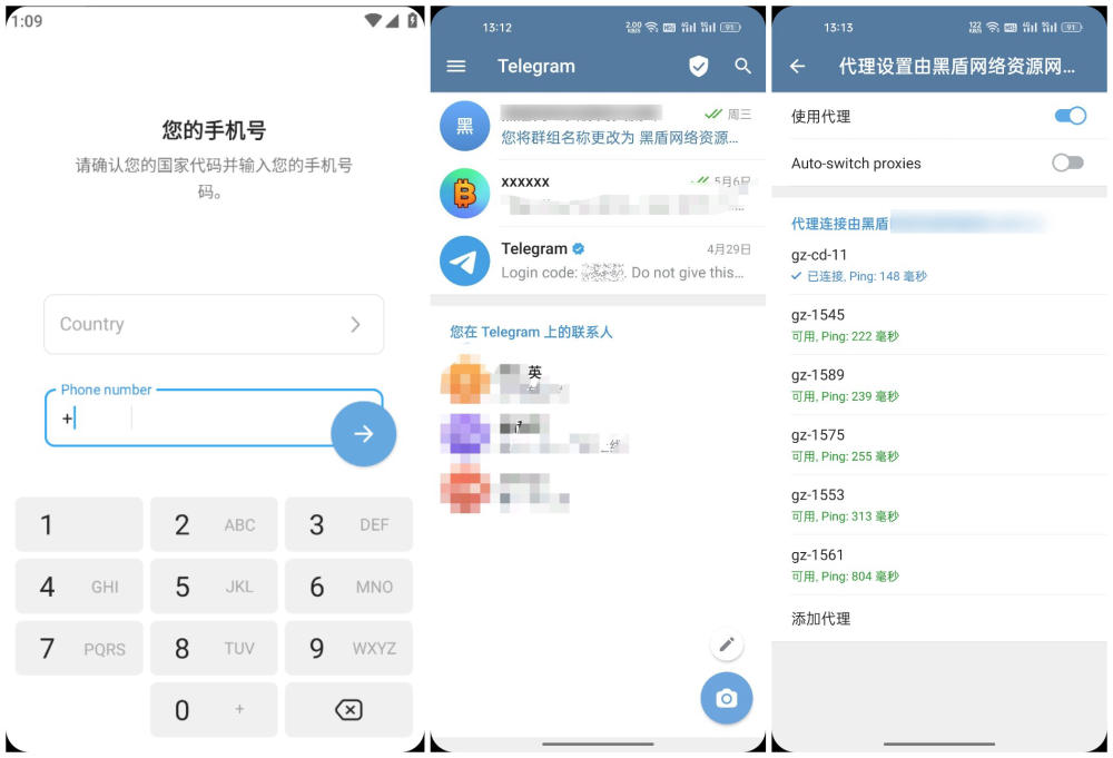安卓纸飞机 Telegram_10.13.1自带梯子节点版本