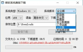 微软系统直链下载v1.1.9