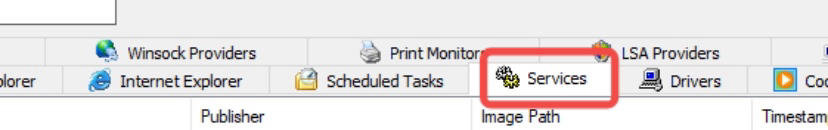 Autoruns 使用教程