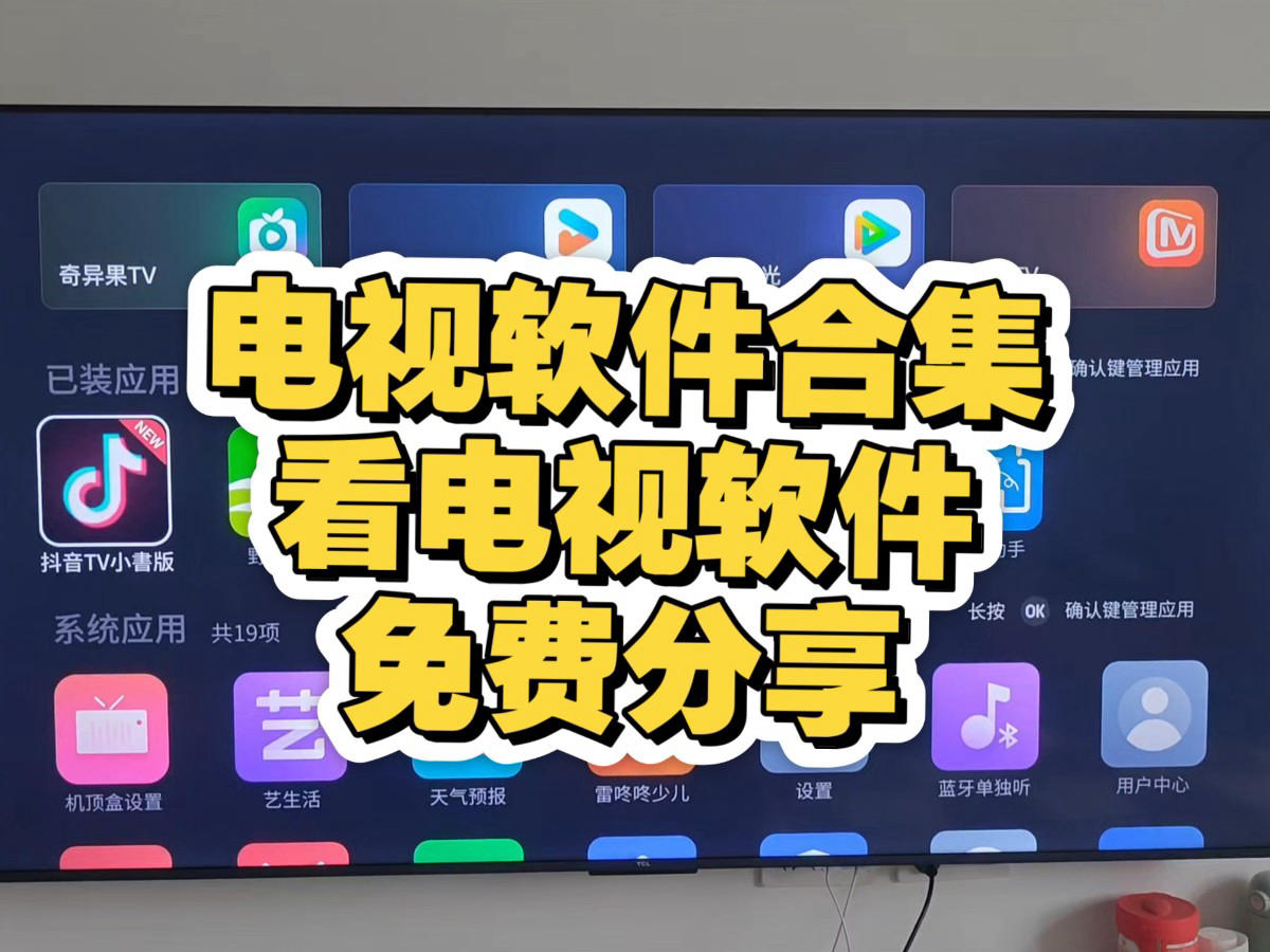 咸鱼热卖的TV软件全合集(安装即用，无付费，最新版)