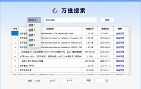 万磁搜索(磁力搜索工具) v1.0.4.0 绿色版 超强的万能资源搜索器