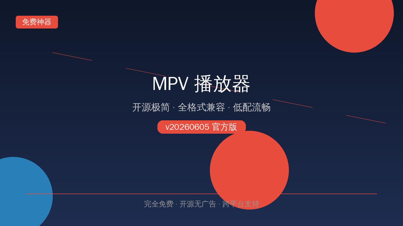 MPV播放器封面