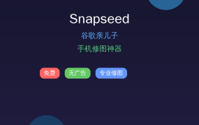 修图还在用美图秀秀？这款谷歌亲儿子Snapseed免费专业修图，30+工具全免费