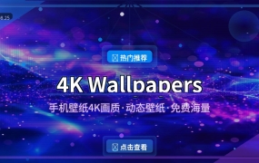 4K Wallpapers：手机壁纸换到手软！4K画质+动态壁纸全免费