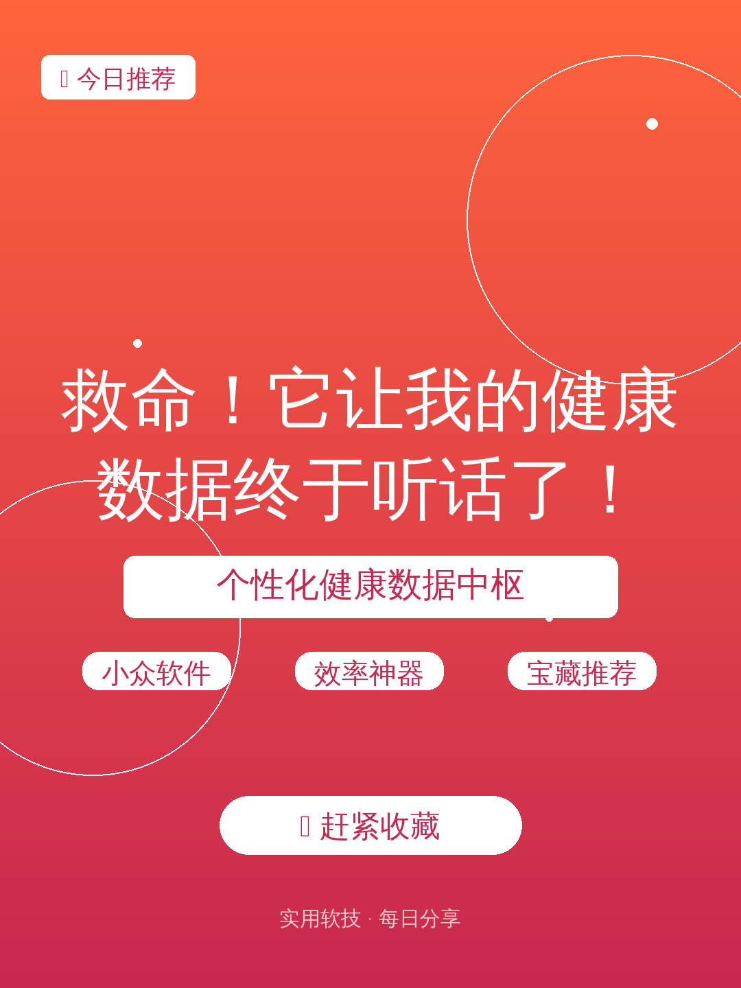 救命!它让我的健康数据终于听话了!