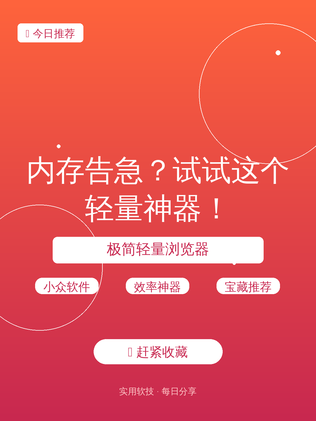 内存告急?试试这个轻量神器!