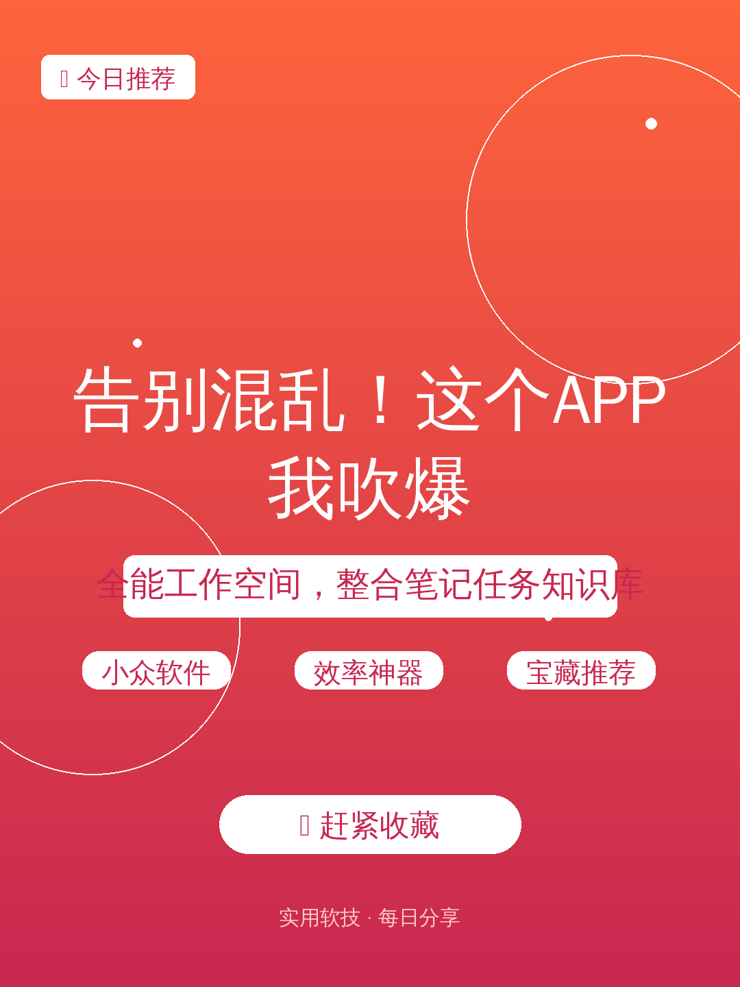 告别混乱!这个APP我吹爆