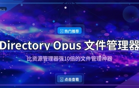 Directory Opus：比资源管理器强10倍的文件管理神器！