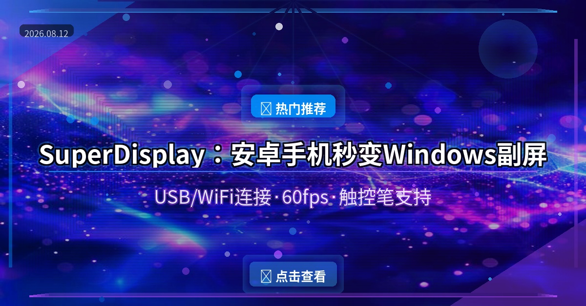SuperDisplay封面