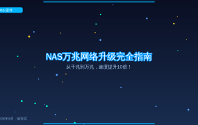 2026年NAS万兆网络升级完全指南：从千兆到万兆，速度提升10倍！