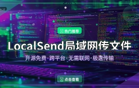 LocalSend：手机电脑传文件神器，不用联网速度飞快
