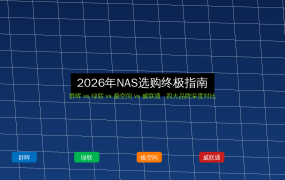 2026年NAS选购终极指南：群晖/绿联/极空间/威联通四大品牌深度对比，值友这篇看完再买不后悔