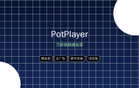 PotPlayer：Windows最强本地视频播放器 去广告绿色版 (2026-09-19)