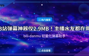 直播看弹幕还在切窗口？这个2.9MB神器叠在游戏上就完事了
