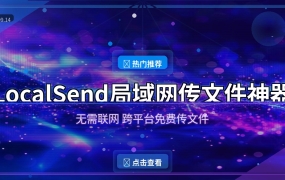 LocalSend：不用联网也能传文件的跨平台神器