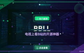 BBLL：电视上看B站的开源神器，弹幕会员一个不少